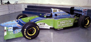 Benetton B194 (pic from Motorsports Almanac)