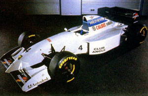 1994 Tyrrell's car - 022 with Yamaha's engine (pic from Motorsports Almanac)