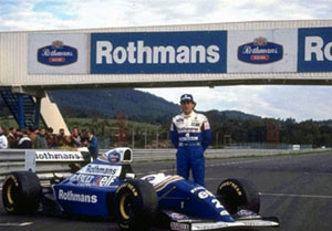 1994 presentation of Williams F1 Team
