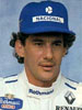 Ayrton Senna 1988, 1990 and 1991 World Champion